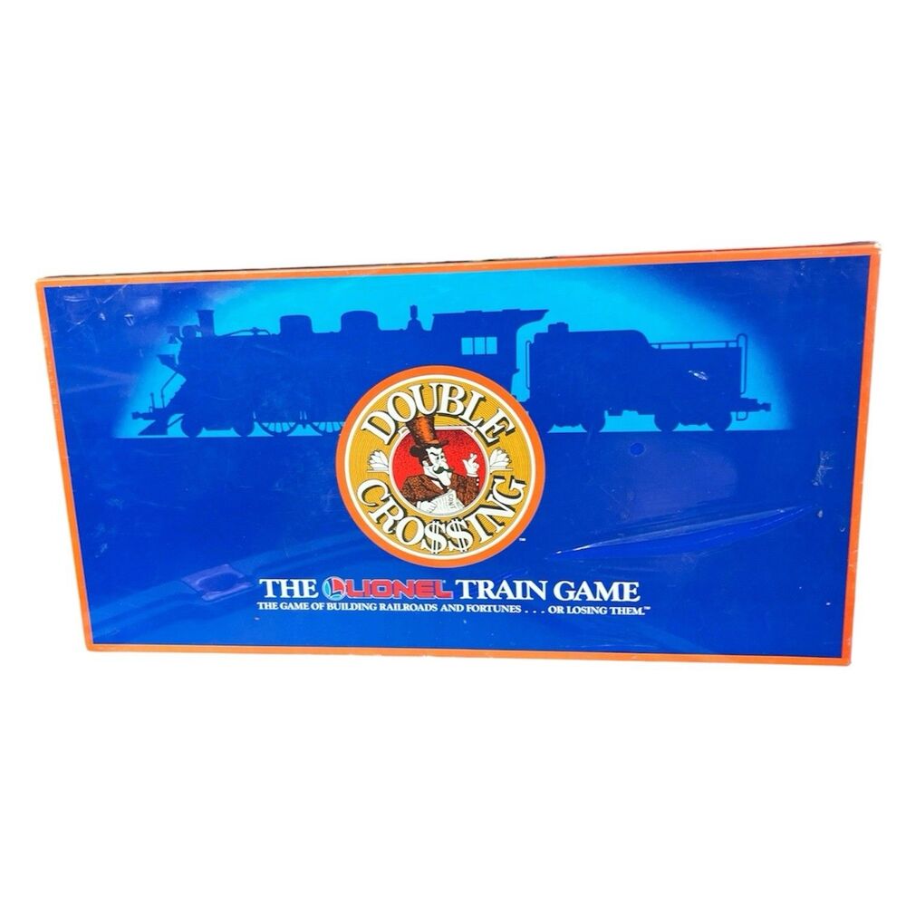 Lionel Toy Trains Double Crossing Building Railroads Board Game New Sealed 1988